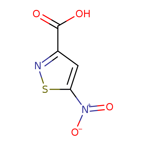 [O-][N+](=O)c1snc(c1)C(=O)O