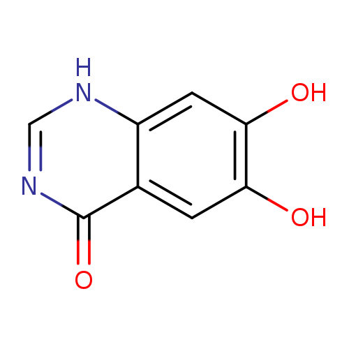 Oc1cc2c(=O)nc[nH]c2cc1O