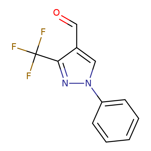 O=Cc1cn(nc1C(F)(F)F)c1ccccc1