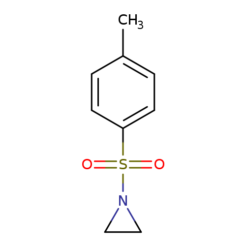 Cc1ccc(cc1)S(=O)(=O)N1CC1