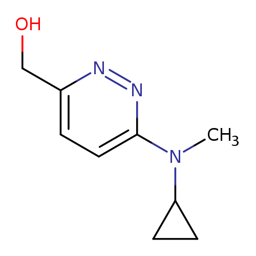OCc1ccc(nn1)N(C1CC1)C