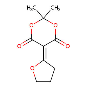 O=C1OC(C)(C)OC(=O)C1=C1CCCO1