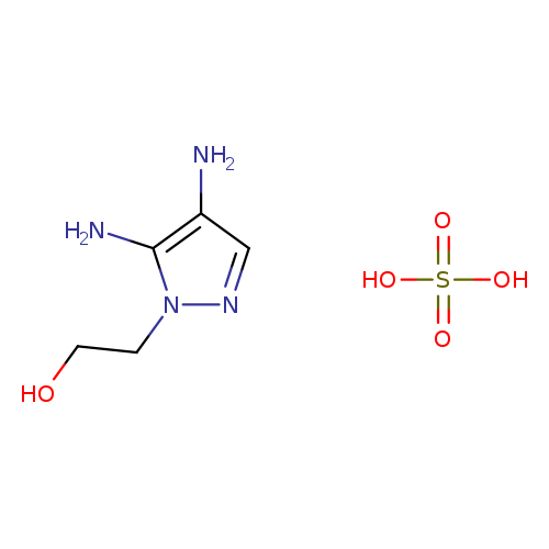 OS(=O)(=O)O.OCCn1ncc(c1N)N