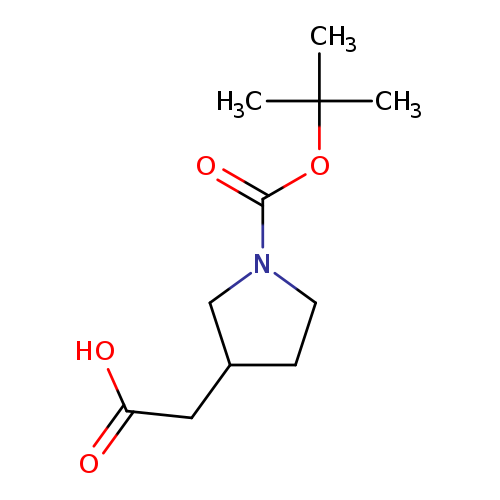 OC(=O)CC1CCN(C1)C(=O)OC(C)(C)C