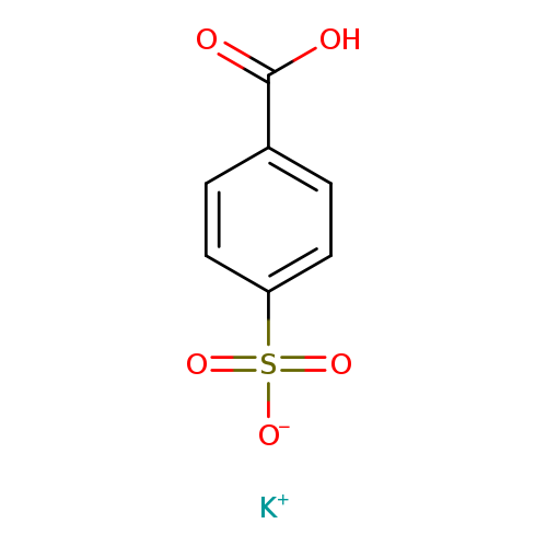 OC(=O)c1ccc(cc1)S(=O)(=O)[O-].[K+]