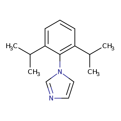 CC(c1cccc(c1n1cncc1)C(C)C)C