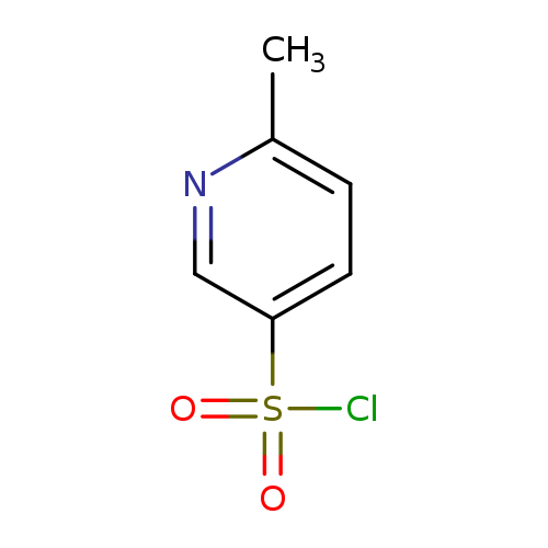 Cc1ccc(cn1)S(=O)(=O)Cl