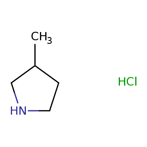 CC1CNCC1.Cl