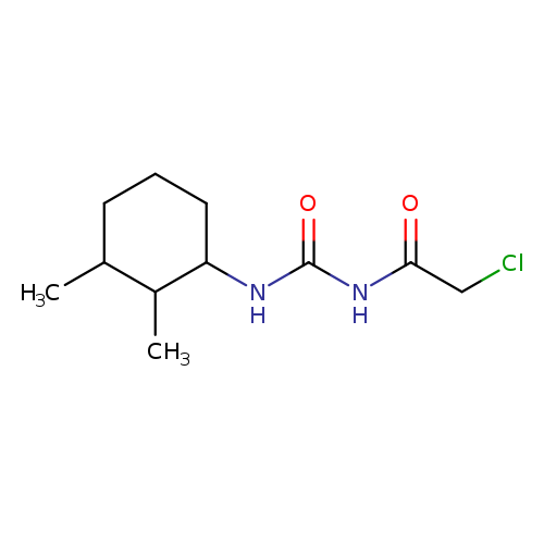 CC1C(CCCC1C)NC(=O)NC(=O)CCl