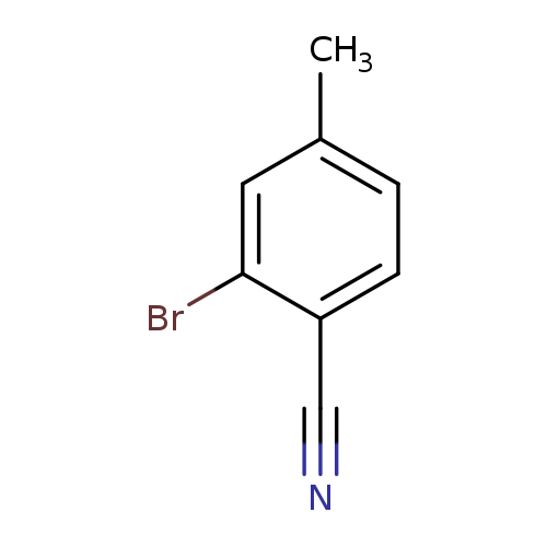 N#Cc1ccc(cc1Br)C