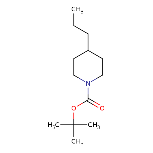 CCCC1CCN(CC1)C(=O)OC(C)(C)C