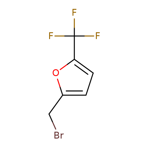 BrCc1ccc(o1)C(F)(F)F