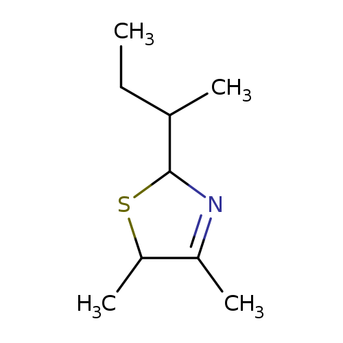 CCC(C1N=C(C(S1)C)C)C