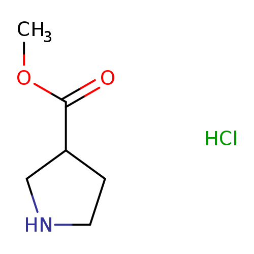 COC(=O)C1CNCC1.Cl