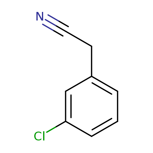 N#CCc1cccc(c1)Cl