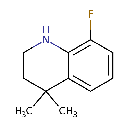 Fc1cccc2c1NCCC2(C)C