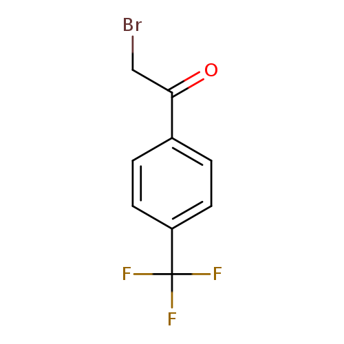 BrCC(=O)c1ccc(cc1)C(F)(F)F