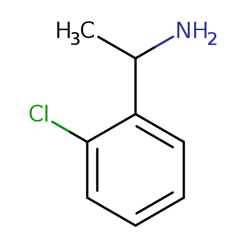 CC(c1ccccc1Cl)N