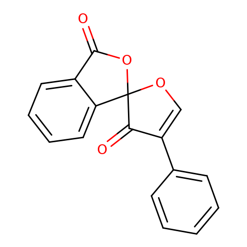 O=C1OC2(c3c1cccc3)OC=C(C2=O)c1ccccc1