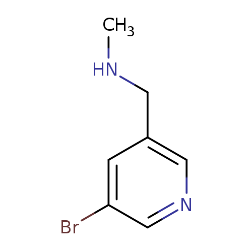 CNCc1cncc(c1)Br