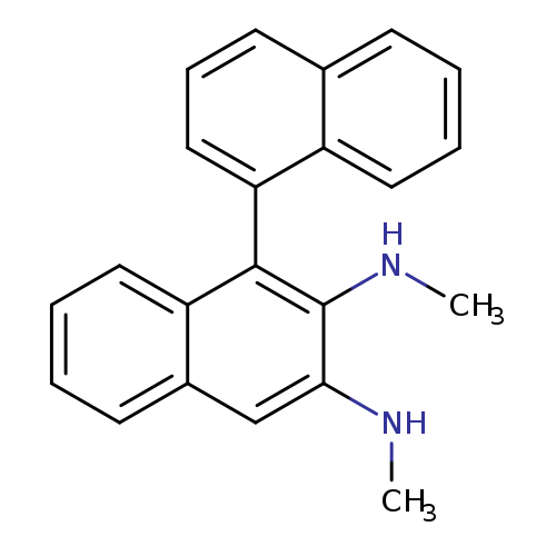 CNc1cc2ccccc2c(c1NC)c1cccc2c1cccc2