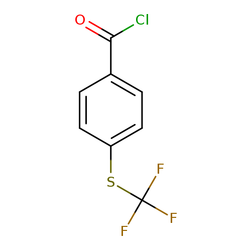 ClC(=O)c1ccc(cc1)SC(F)(F)F