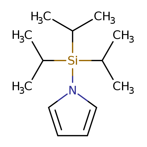 CC([Si](n1cccc1)(C(C)C)C(C)C)C