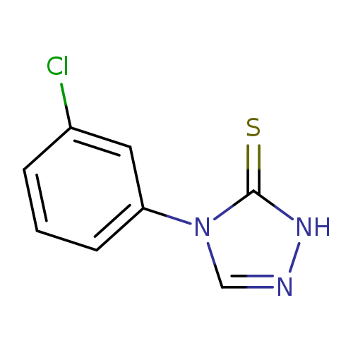 Clc1cccc(c1)n1cn[nH]c1=S