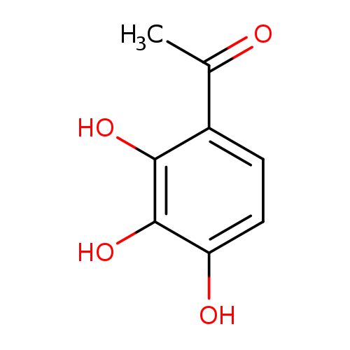 CC(=O)c1ccc(c(c1O)O)O