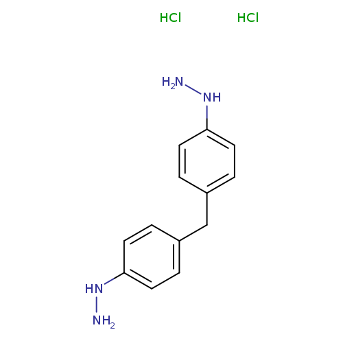NNc1ccc(cc1)Cc1ccc(cc1)NN.Cl.Cl