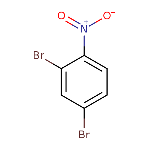 Brc1ccc(c(c1)Br)[N+](=O)[O-]