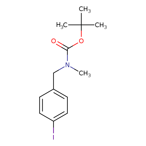 CN(C(=O)OC(C)(C)C)Cc1ccc(cc1)I