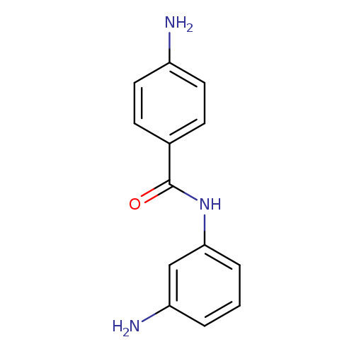 Nc1ccc(cc1)C(=O)Nc1cccc(c1)N