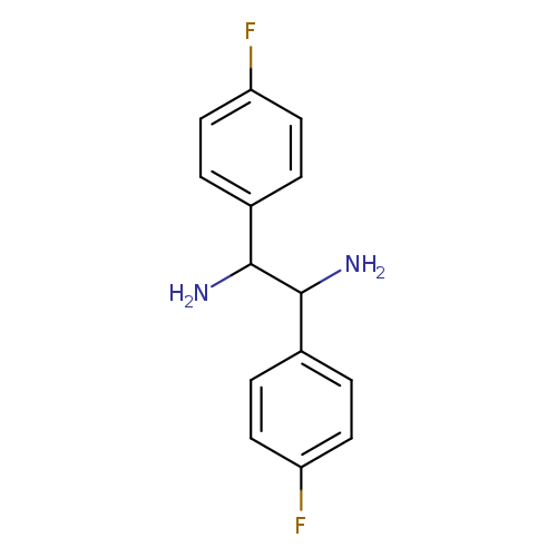 NC(C(c1ccc(cc1)F)N)c1ccc(cc1)F