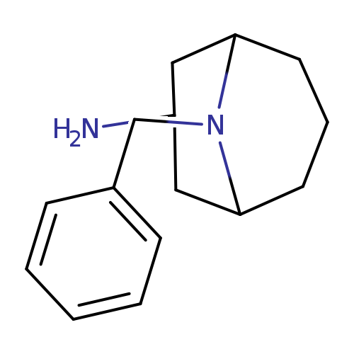 NC1CC2CCCC(C1)N2Cc1ccccc1