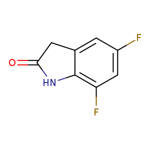 O=C1Cc2c(N1)c(F)cc(c2)F