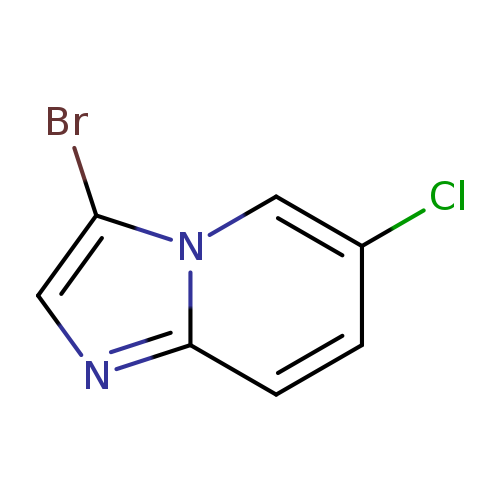 Clc1ccc2n(c1)c(Br)cn2