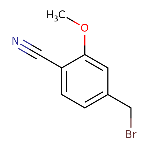 COc1cc(CBr)ccc1C#N