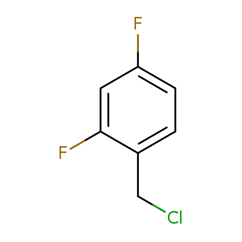 ClCc1ccc(cc1F)F