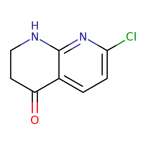 Clc1ccc2c(n1)NCCC2=O