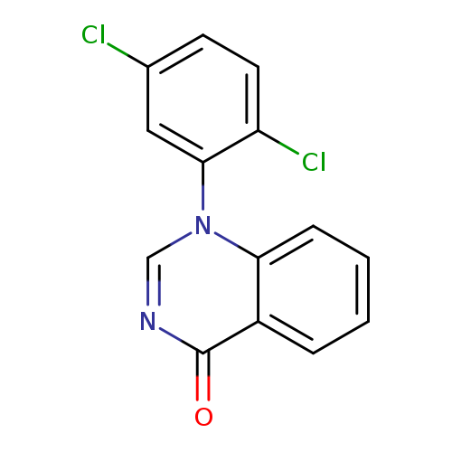 Clc1ccc(c(c1)n1cnc(=O)c2c1cccc2)Cl