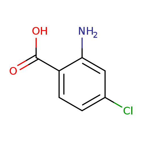 Clc1ccc(c(c1)N)C(=O)O