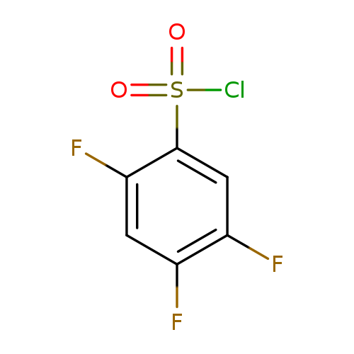 Fc1cc(c(cc1F)F)S(=O)(=O)Cl