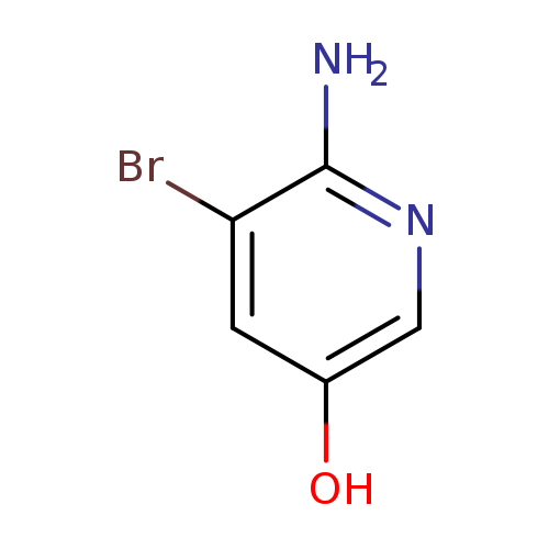 Oc1cnc(c(c1)Br)N