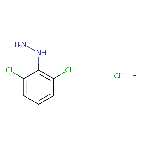 NNc1c(Cl)cccc1Cl.[Cl-].[H+]