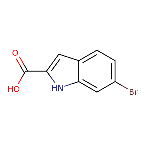 Brc1ccc2c(c1)[nH]c(c2)C(=O)O