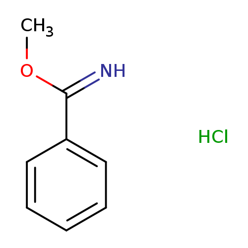 COC(=N)c1ccccc1.Cl