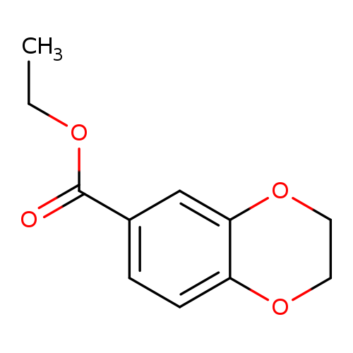 CCOC(=O)c1ccc2c(c1)OCCO2