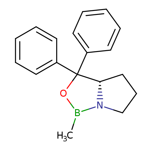 CB1OC([C@H]2N1CCC2)(c1ccccc1)c1ccccc1