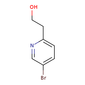 OCCc1ccc(cn1)Br